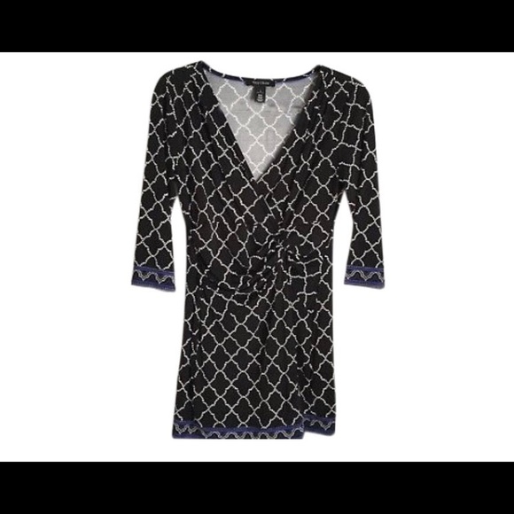 White House | Black Market V-Neck Tunic/Dress - Picture 1 of 8